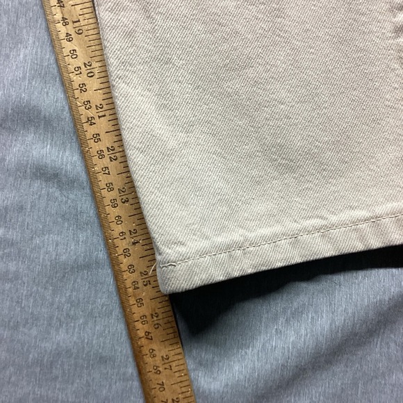 Song Denim Cargo Baggy Straight Leg Tan Jeans 3/26 - Picture 4 of 13